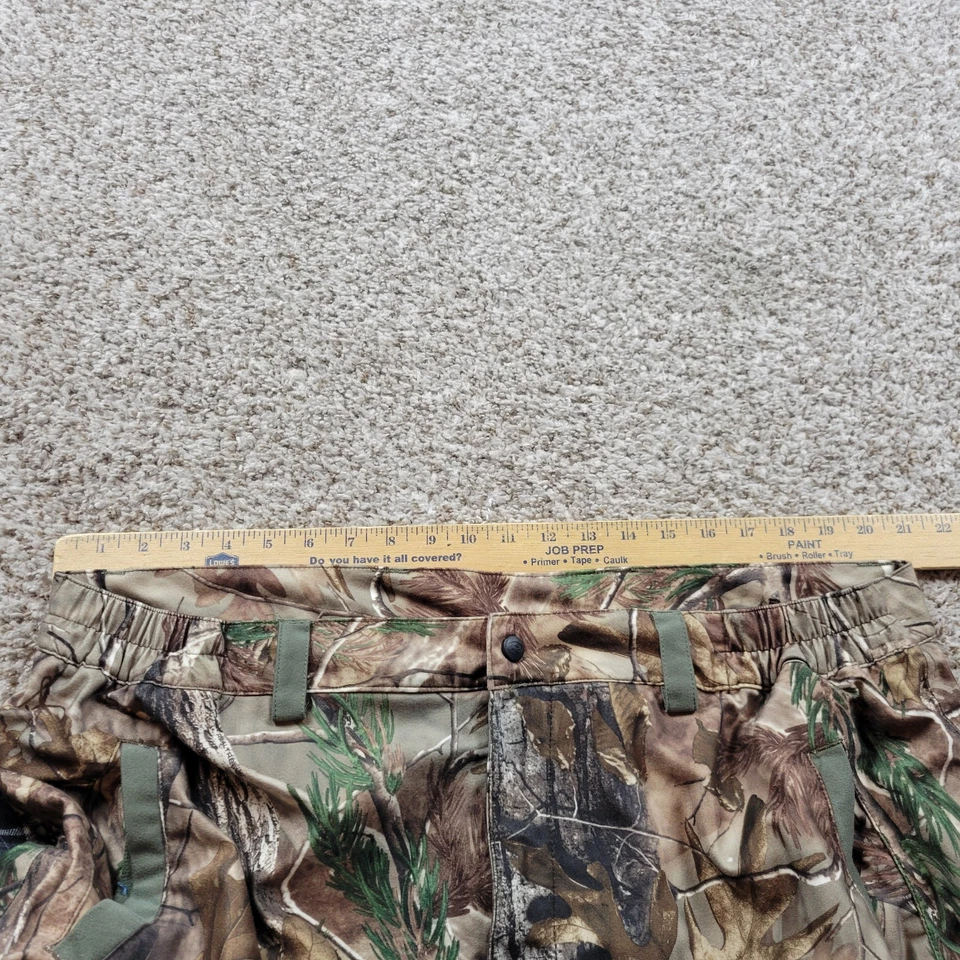 XPS Realtree Pants Mens XL Camo Hunting Leg Zippers Insulated Outdoors - Image 2 of 4