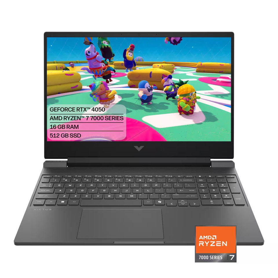 HP - Victus 15.6" 144Hz Full HD Gaming Laptop - AMD Ryzen 7 7445HS (2023) - 1...