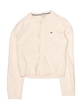 Tommy Hilfiger Girls Ivory Cardigan 8