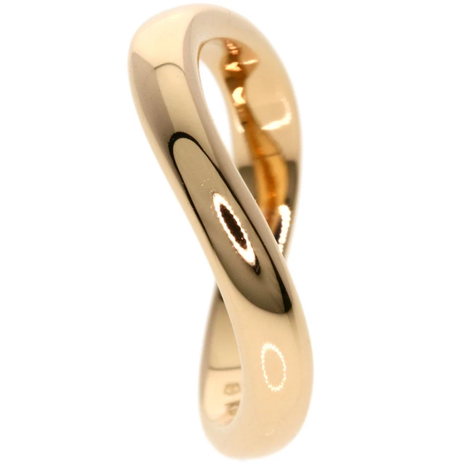 MIKIMOTO  curve Ring K18 Pink Gold  Ladies [Used] - Image 3 of 4