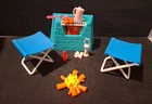 Vintage Barbie Camp,backyard Barbecue Set 1989