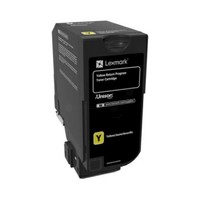 Original Lexmark 74C2SYE 074C2SYE Toner Gelb