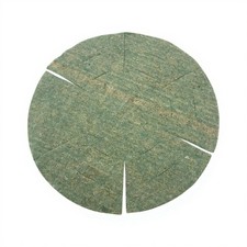 Hanging Basket Liner 16" Green Jute 40cm Natural Fibres Garden Planter | x 10