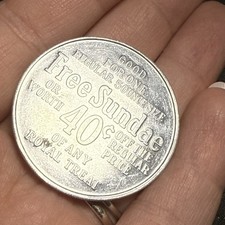 Vintage Dairy Queen Token Coin Free Sundae or 40 Cents Off Dessert Memorabilia