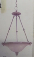 NEW Cordelia SATIN NICKEL PENDANT LIGHTING FIXTURE 30"