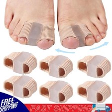 2/4/6x Toe Spacers Toe Separators Bunion Corrector for Women Men