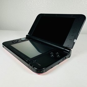 Nintendo 3DS XL LL Red & Black Console w/ Accessories - USA Seller