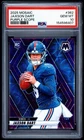 2025 Panini Mosaic - Rookies Jaxson Dart #362 Purple Scope Prizm (RC) PSA 10