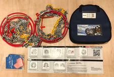 1 Pair Polar Automotive Snow Chains 16mm Quick Fit SUV and Vans