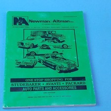 Vintage Newman Altman Studebaker Parts Catalog 1991 Packard Avanti Vintage Newman Altman Studebaker Parts Catalog 1991 Packard Avanti