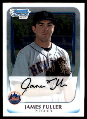#ad James Fuller 2011 Bowman #BCP51 Mets MLB READ FREE SHIPPING AutographDen $0.99