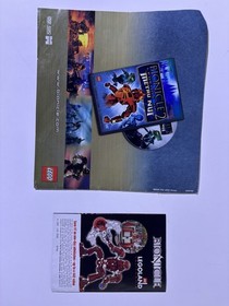 Lego BIONICLE  Toa Lhikan & Kikanalo Set 8811  Incomplete Set with manual