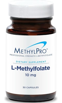 MethylPro L-Methylfolate 10mg - 30 Capsules - 11/25