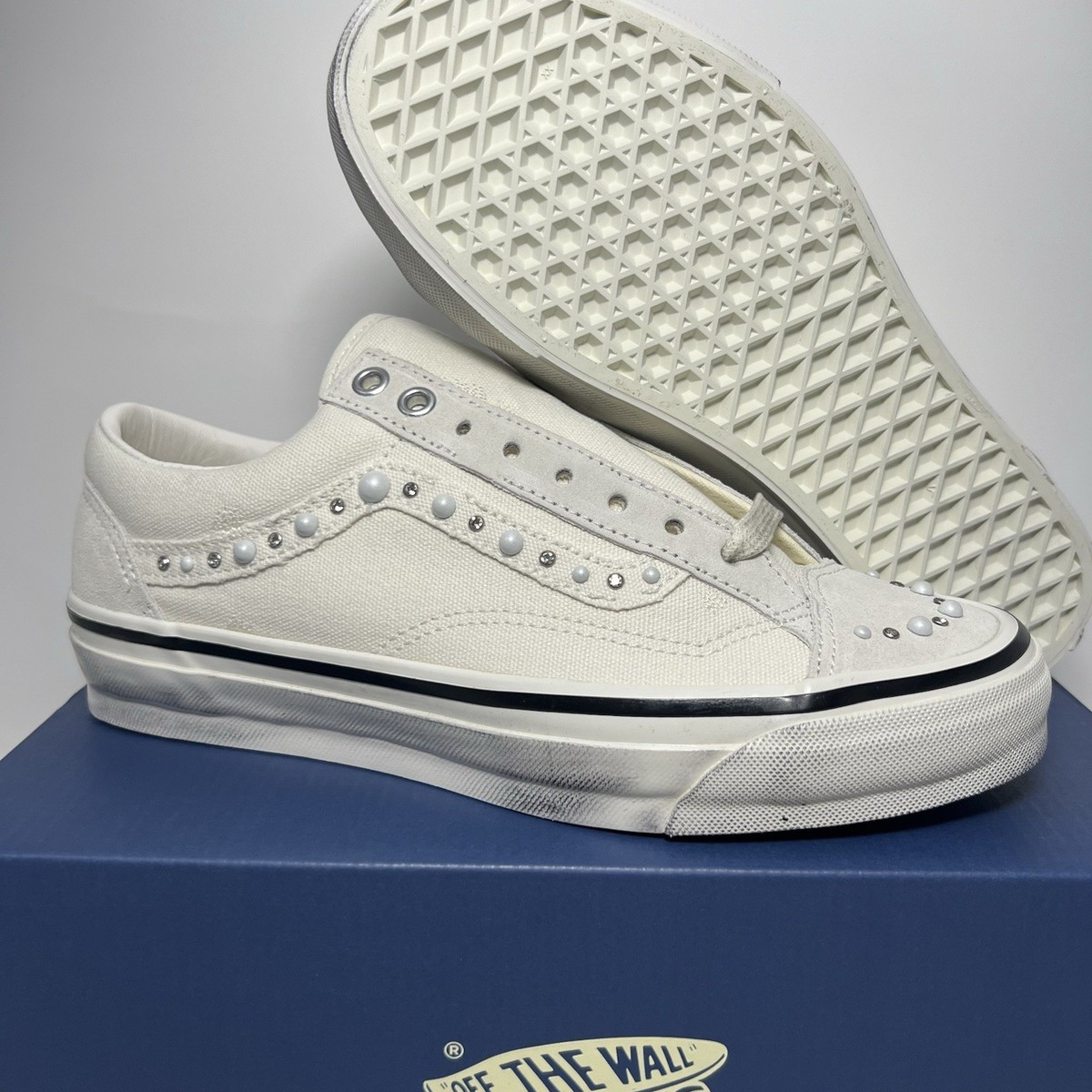 Vans OTW Old Skool 36 Pearlized Pack Marshmallow Mens Sizes