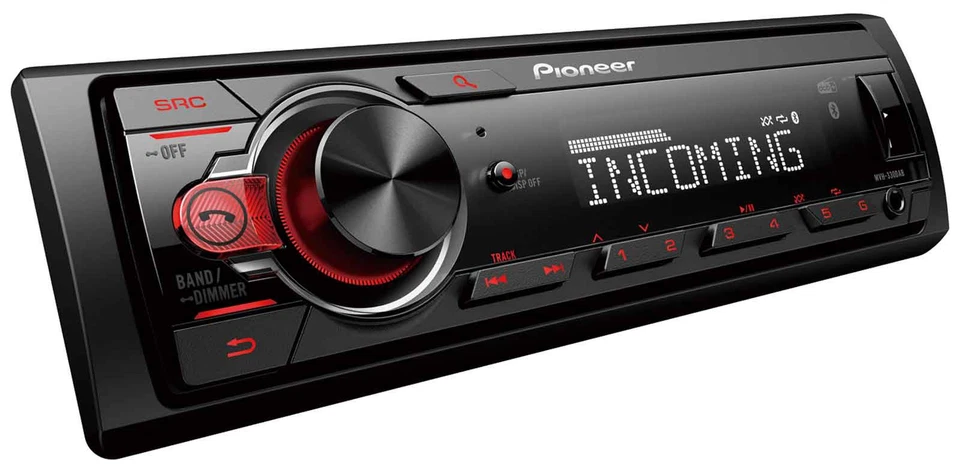 Pioneer MVH-330DABAN MP3-Autoradio DAB Bluetooth USB AUX-IN inkl. DAB-Antenne AN - Bild 4 von 4