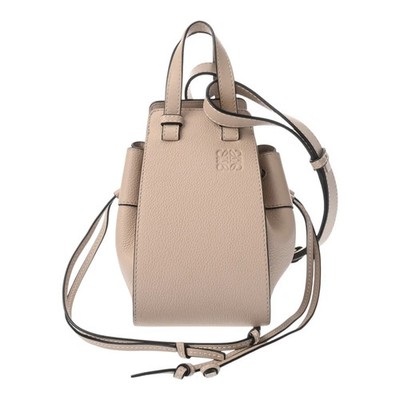 Loewe Shoulder Bag Calfskin Beige #WB4100