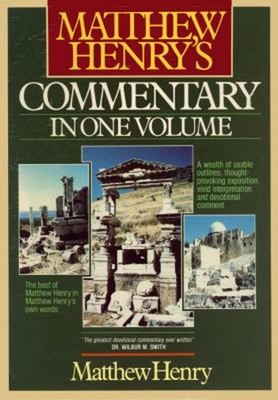 Matthew Henry's Commentary Hardcover Matthew Henry