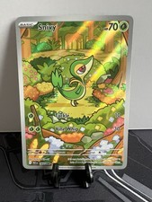 Pokémon TCG Snivy Illustration Rare Black Bolt 87/86 Near Mint