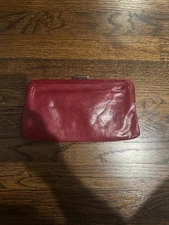 Hobo International Wallet Handbag Red Pre Owned Great Condition