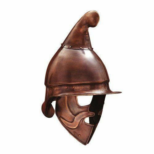 Athenian Hoplite Helmet One Size Fit Most Brass antique Armour spartan