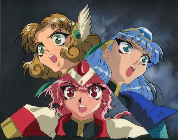 Magic Knight Rayearth, Ep 14 - Hikaru, Umi, and Fuu's Unyielding Wish