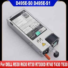 495W For DELLR730 R730XD R740 T430 T630 Server Power Supply D495E-S0 D495E-S1