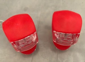 qty of 2 -Safety LED lights Walking Jogging Outdoor Biking Night -multi settings