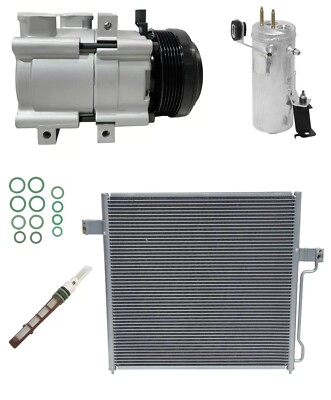 NEW RYC AC Compressor Kit W/Condenser B085A-N Fits Explorer Sport Trac 4.6L 2010