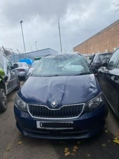 FOR BREAKING - 2015 SKODA FABIA ESTATE SE 1.4 TDI 5 SPEED MANUAL IN BLUE COLOUR