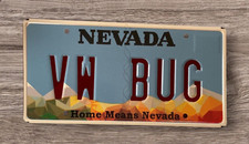 Nevada Home Means Vanity License Plate Vw Bug Volkswagen Beetle Bugs Nevada Home Means Vanity License Plate Vw Bug Volkswagen Beetle Bugs