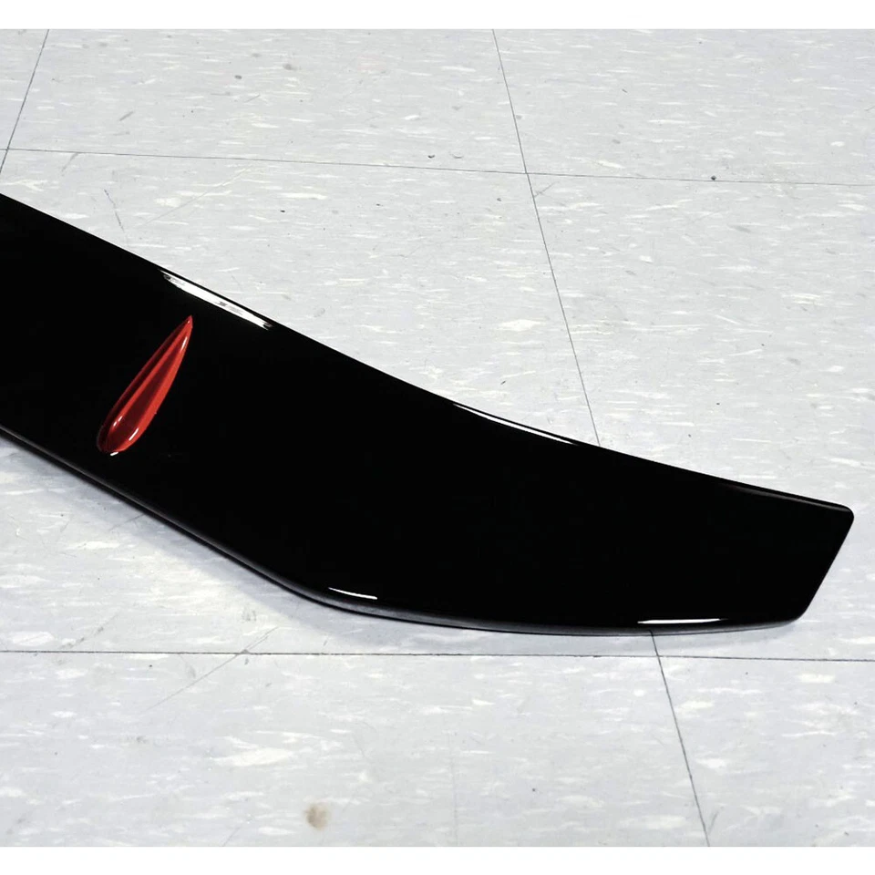 BLACK + RED FIN FOR TOYOTA GT86 BRZ SUBARU SCION COUPE V LOOK ROOF SPOILER 2019 Foto 3 de 4