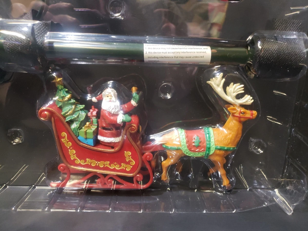 Santa's Sleigh Animated Tree Topper, 59 OFF