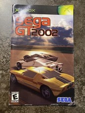 Sega GT 2002 Xbox Manual Only