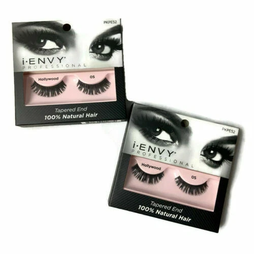 Pestañas postizas naturales Hollywood y Adhesivos