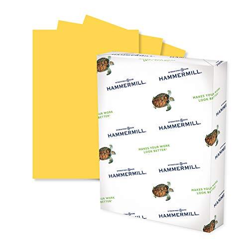 Hammermill Colored Paper, 20 lb Goldenrod Printer Paper eBay
