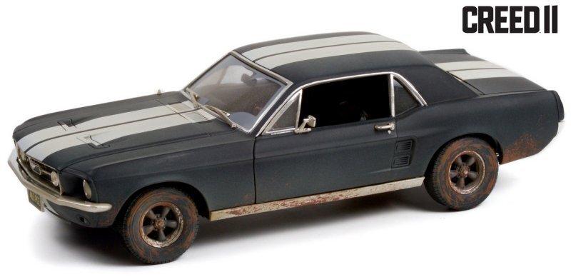 FORD Mustang Coupe - CREED II - 1967 - dirty version - Greenlight 1:18