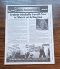 Arlington Park 46th Daily Racing Guide July 19, 2012 Horses Michelle Lovell SC