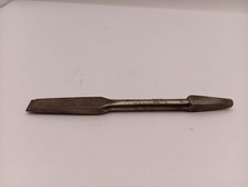 Vintage Brace Auger Flat Screwdriver Bit 5-1/2" Made in USA ISKDALE? Hand Brace
