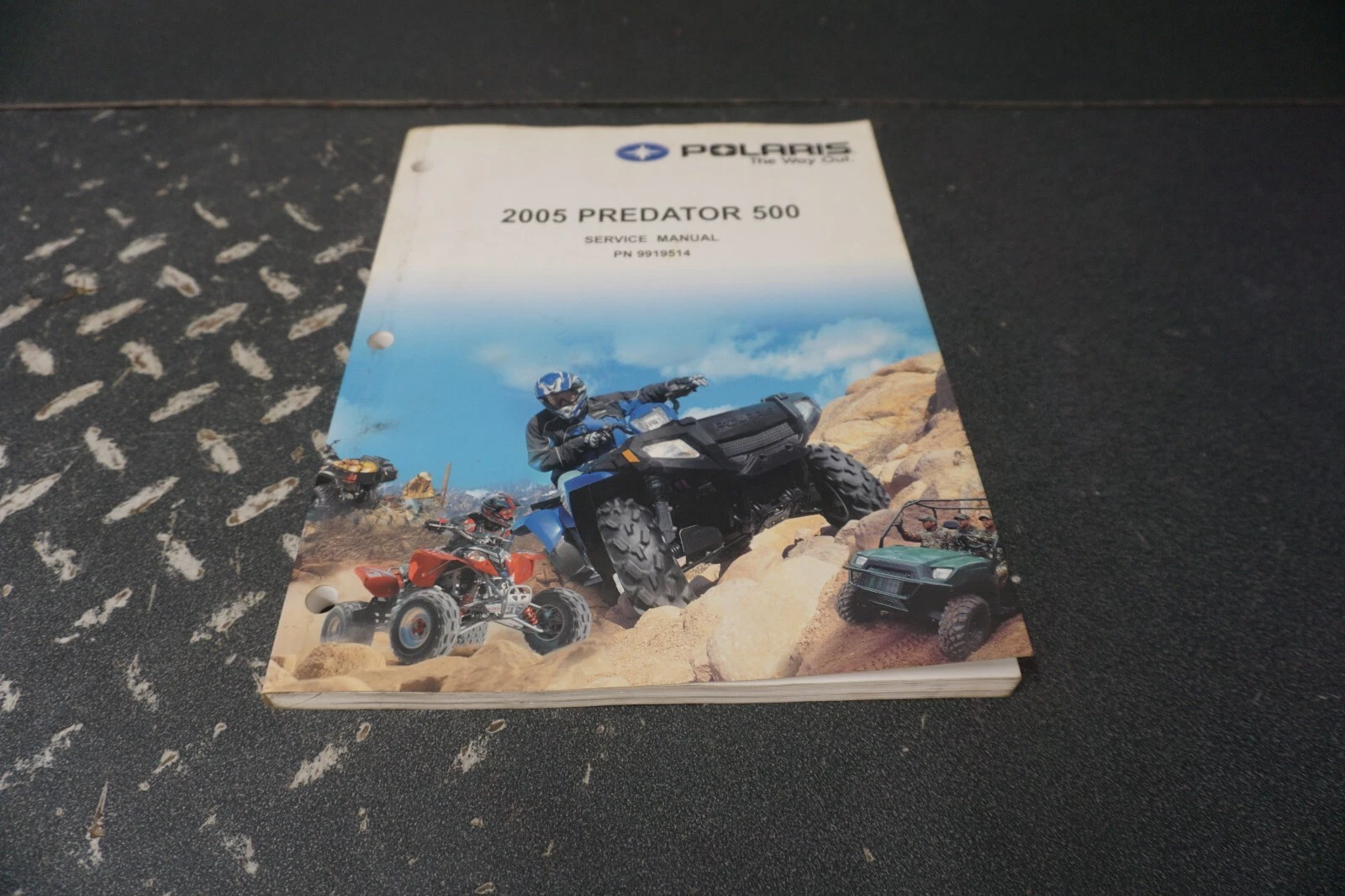 Polaris ATV 4-Wheeler OEM 2005 Predator 500 Service Manual 9919514