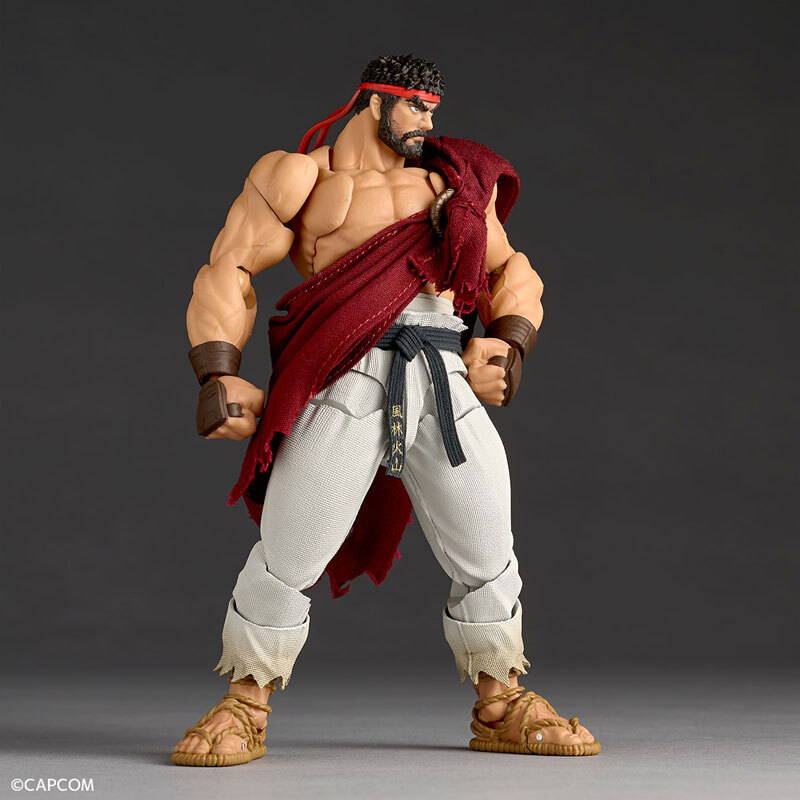 NEW AUTHENTIC Revoltech Amazing Yamaguchi Street Fighter 6 Ryu
