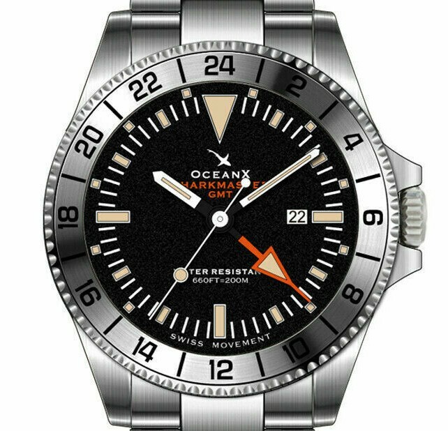 OceanX Sharkmaster GMT Model SMS-GMT-111 for sale online | eBay