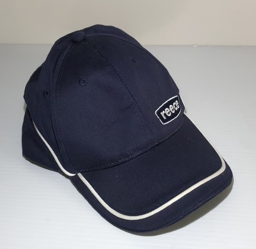 Reece Plumbing Tradie Hat Cap Like New Adjustable Hook & Loop Strap Blue - Foto 3 di 4