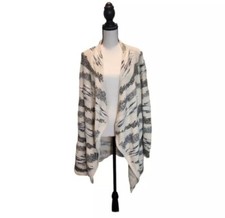 Lucky Brand Open Front Wool Blend Cardigan Size Medium