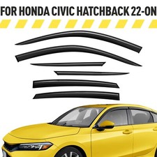 Side Window Deflectors Rain Guards for 2022-2026 Honda Civic Hatchback