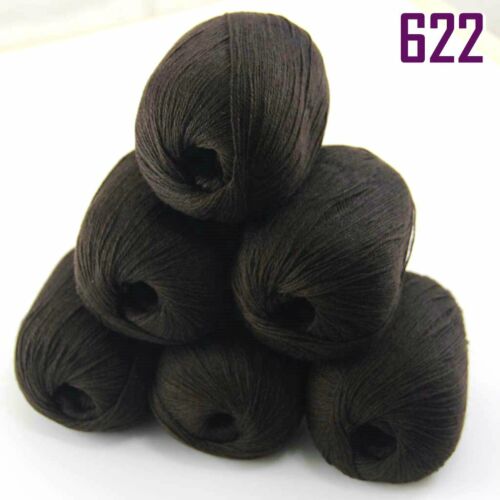 Sale New 6 Balls x 50g Fashion 100% Mongolian Cashmere Hand Knit Yarn Wool 22