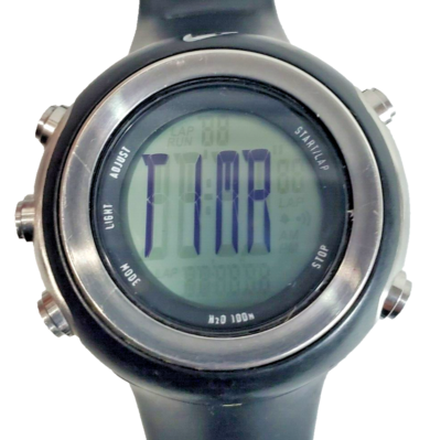 Vintage Nike Oregon WA0024 Watch Digital Sport Run. Black Strap