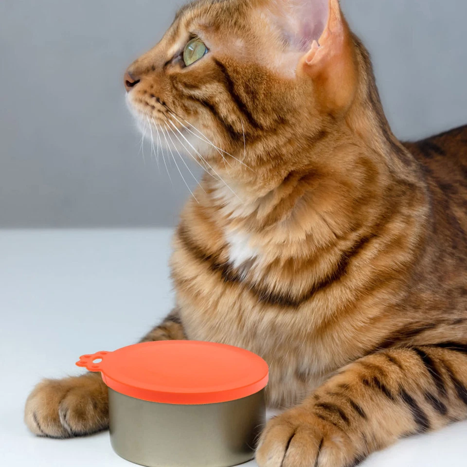 4Stück Haustier Dosen Deckel Hundefutter Dosendeckel für Nassfutter Katzenfutter - Bild 4 von 4