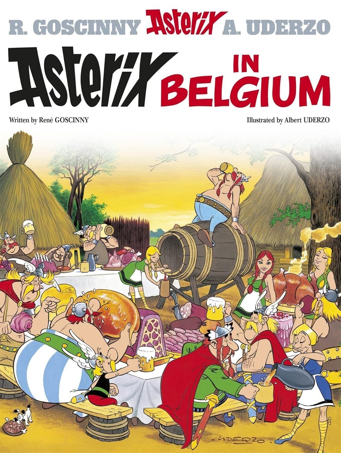 Asterix in Belgium - Goscinny & Uderzo (Album 24, Hardcover, 2004)