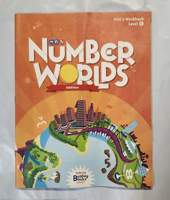 SRA NUMBER WORLDS  Level E Addition Workbook (Unit 3)   NEW