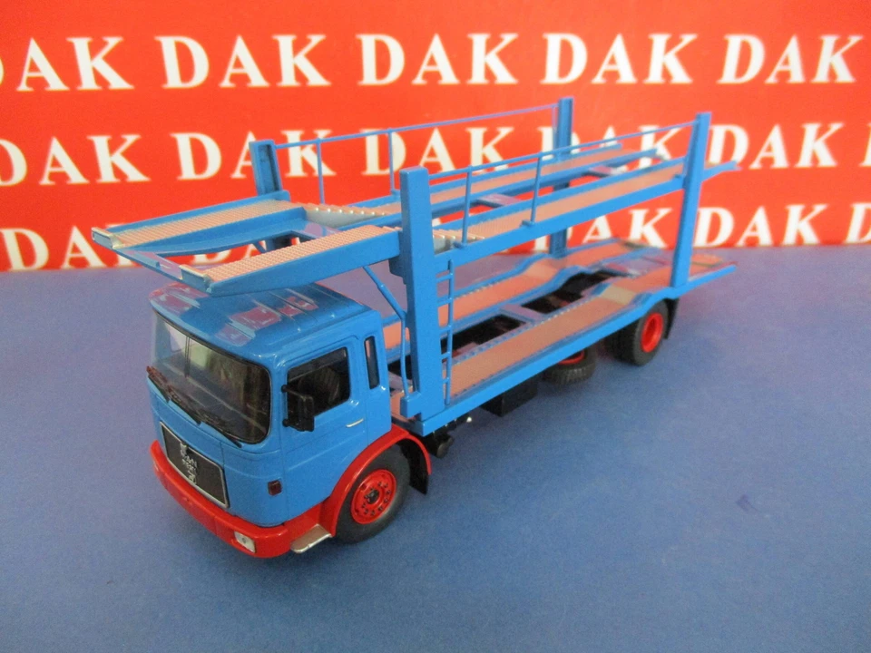 Die cast 1/43 Modellino Camion Truck Bisarca Man F7 1970 by Ixo - Immagine 3 di 4